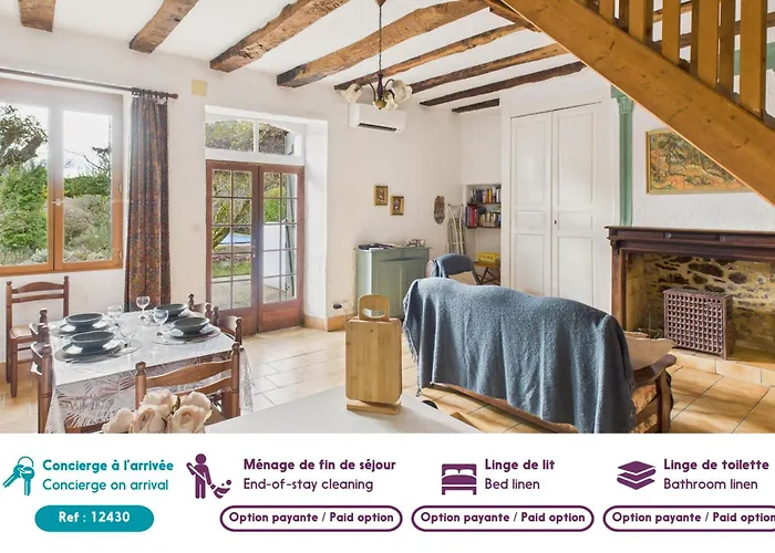 Vakantiehuis Mitoyen - 4 Personnes - Piscine Commune *